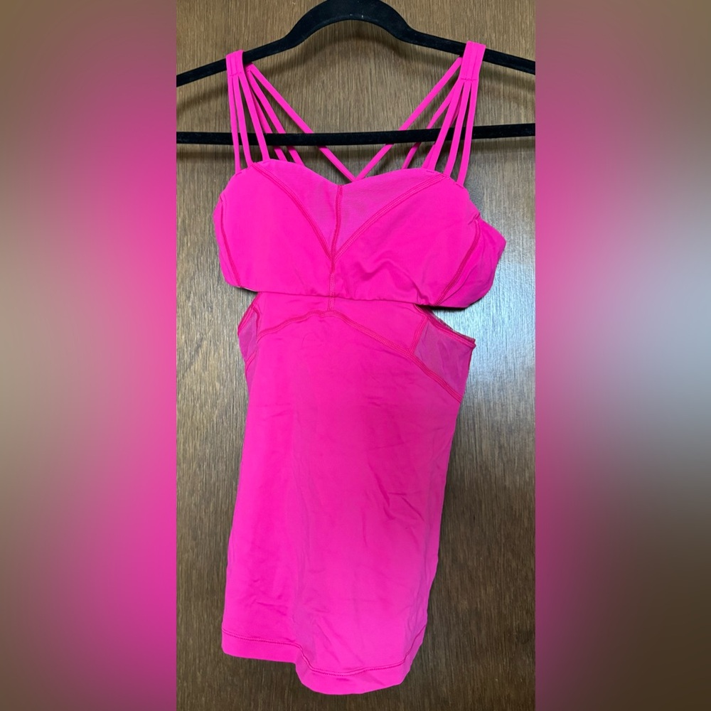 Lululemon Pink Workout Tank